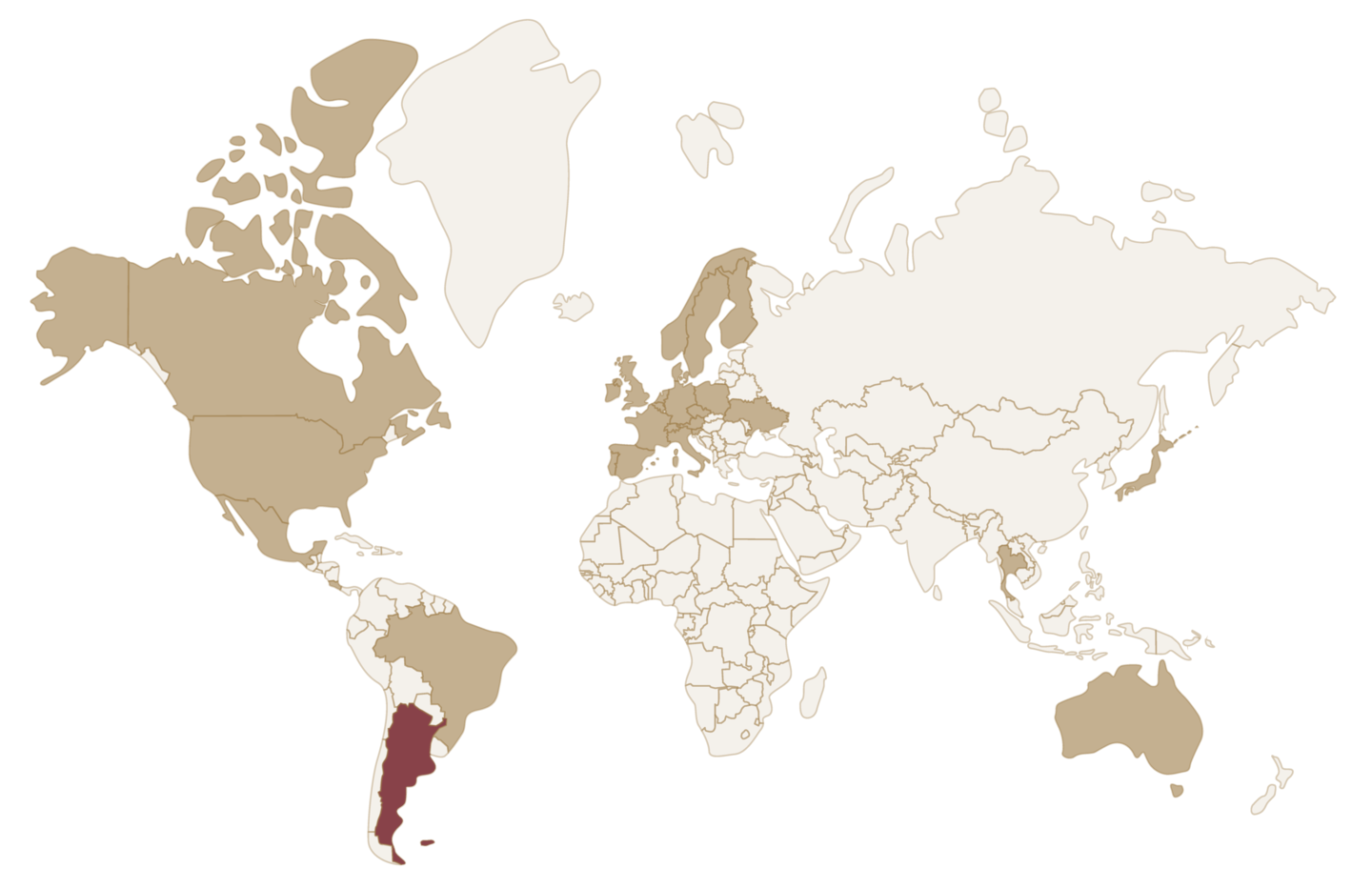 Mapa About Us